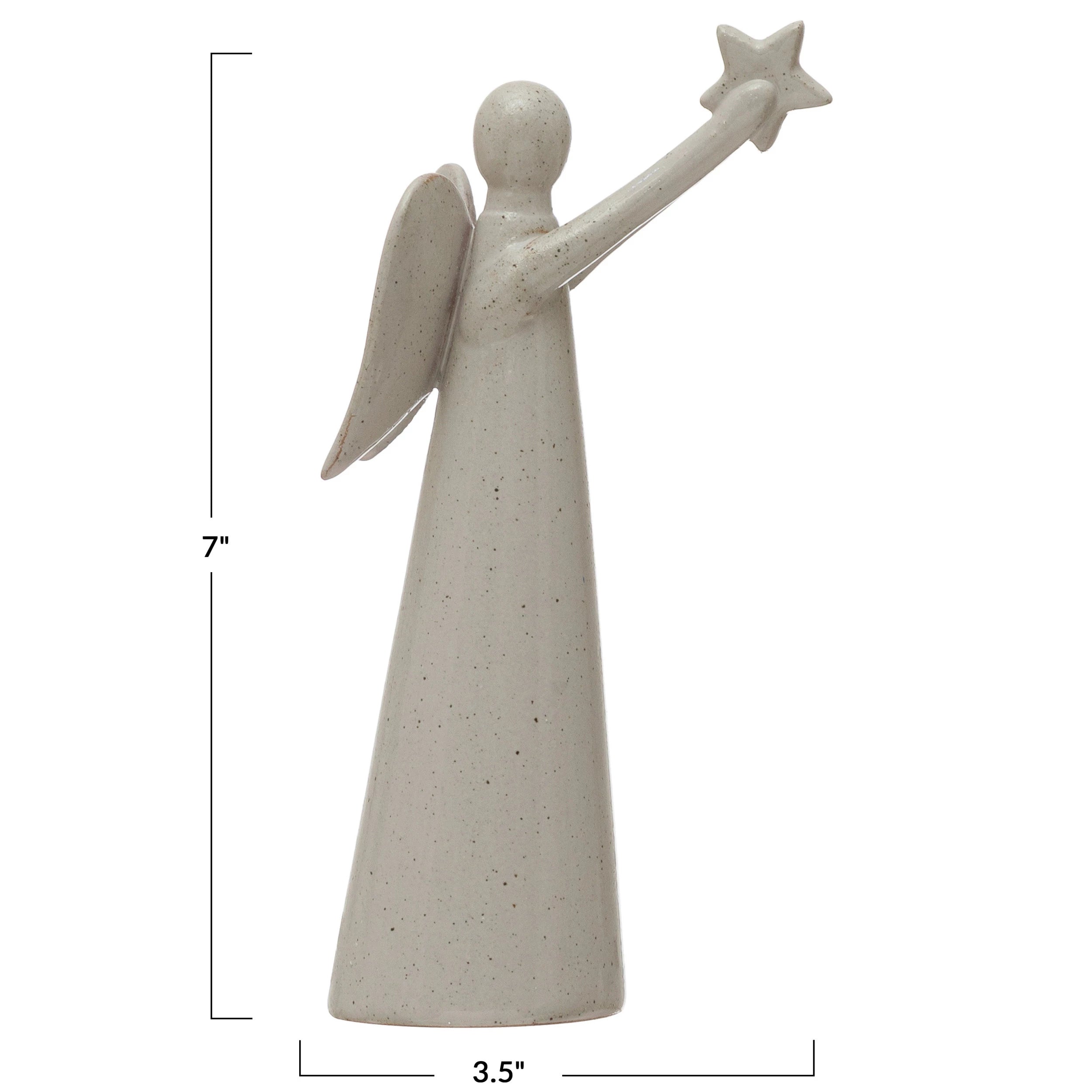 Angel With Star Figurine