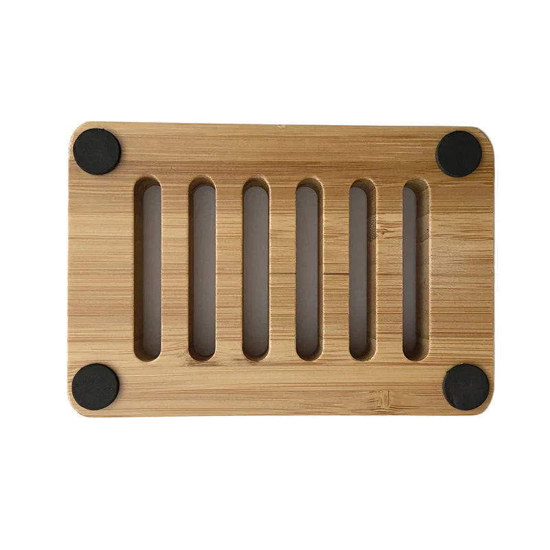 Wooden Rectangular Soap Dish