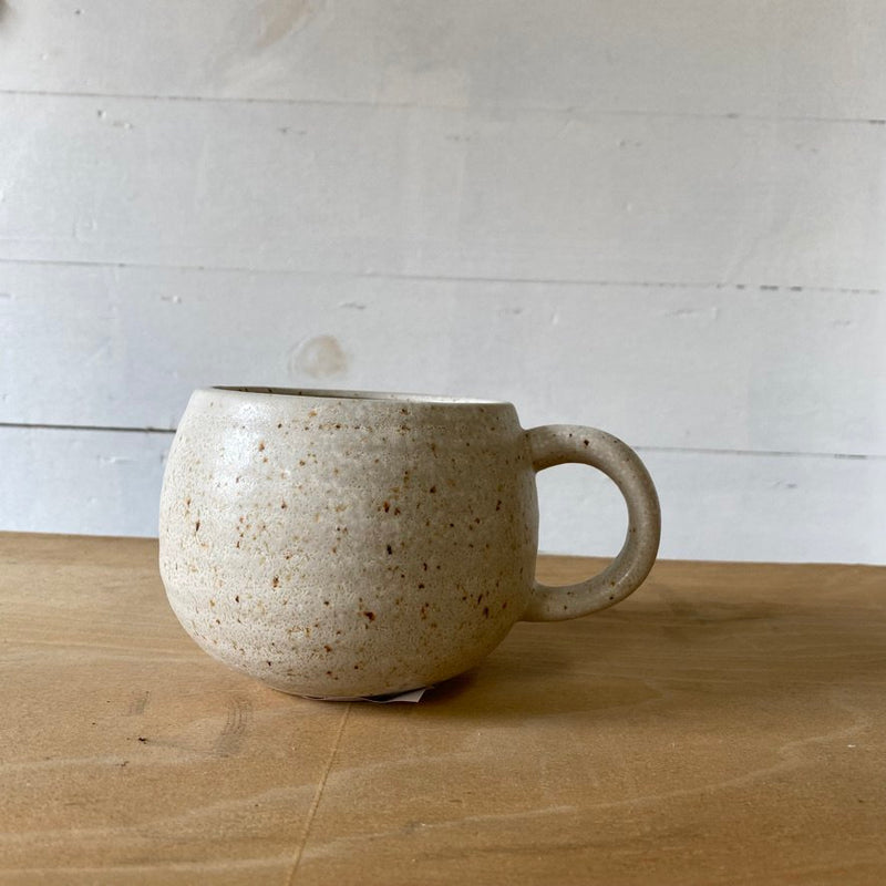 Stoneware Mug Cream Speckled