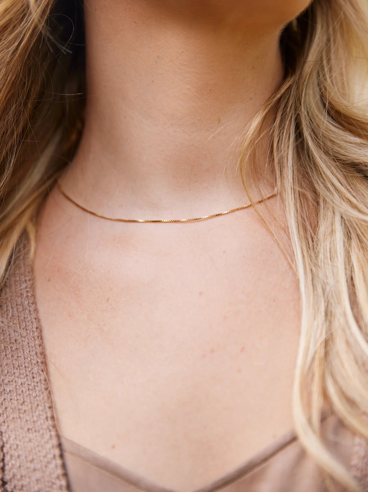 Box Chain Necklace