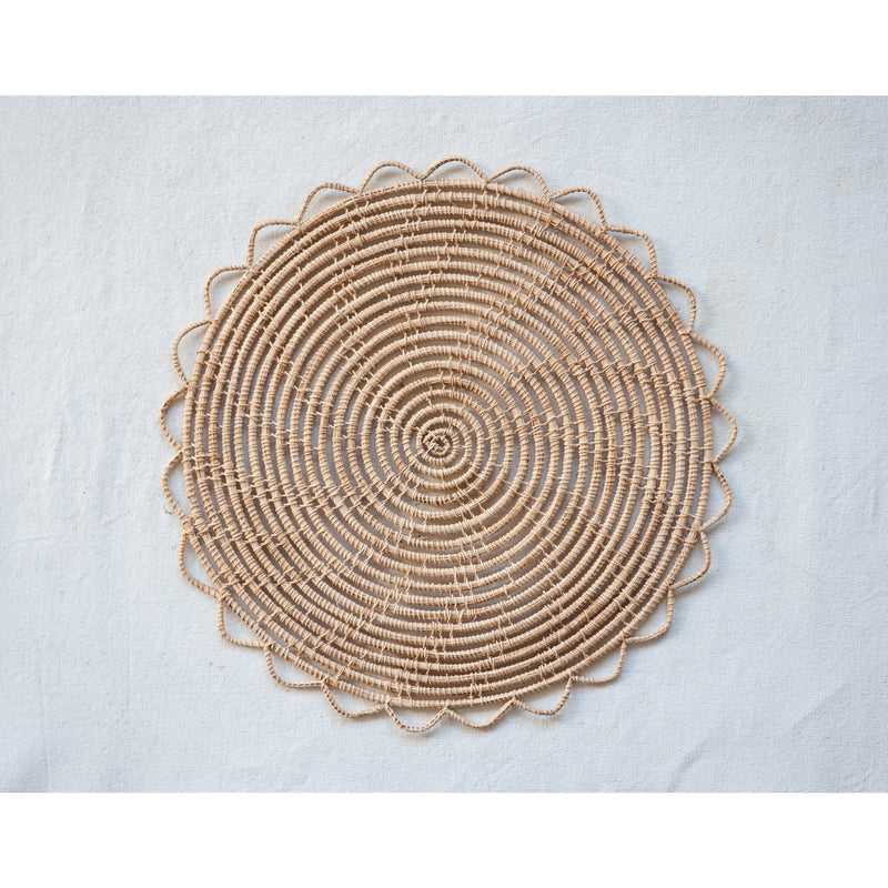 Natural Woven Palm Placemat