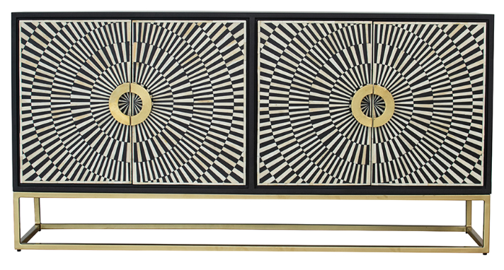 Credenza - Bone Inlay