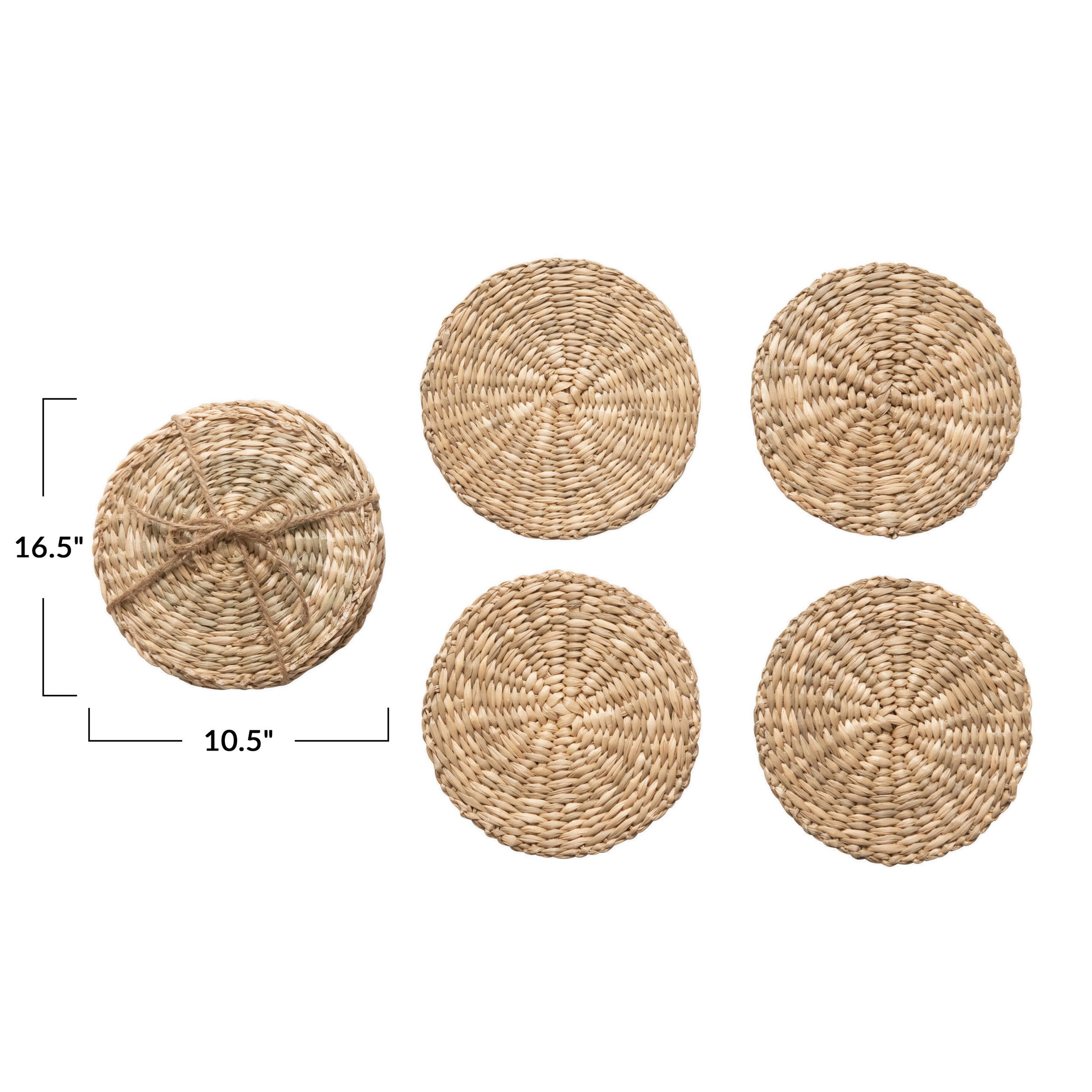 Seagrass Coasters Set (4)