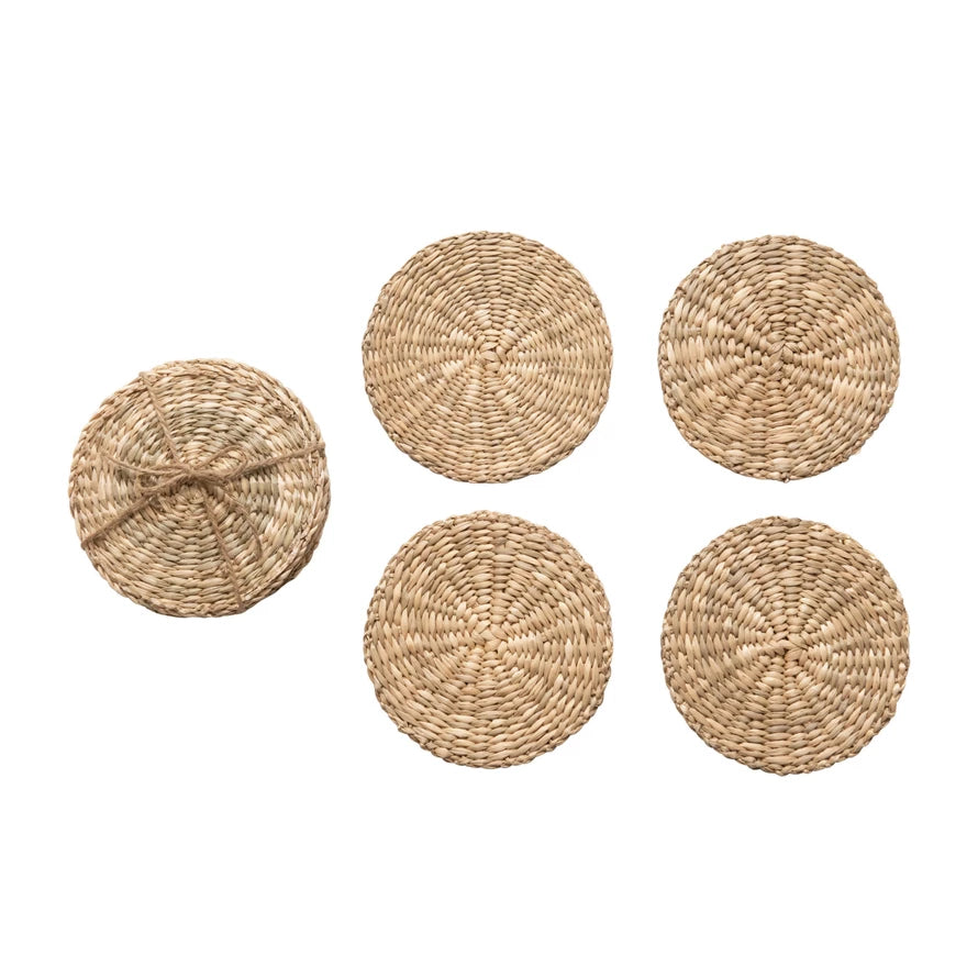 Seagrass Coasters Set (4)