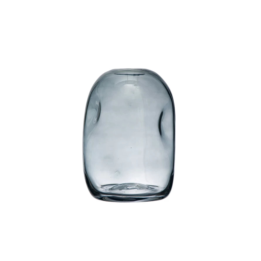 Glass Dimple Vase