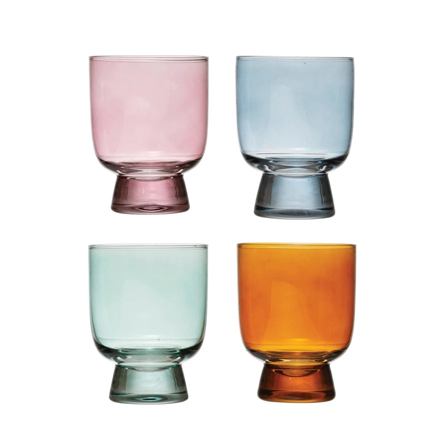 Colored Drinking Glass