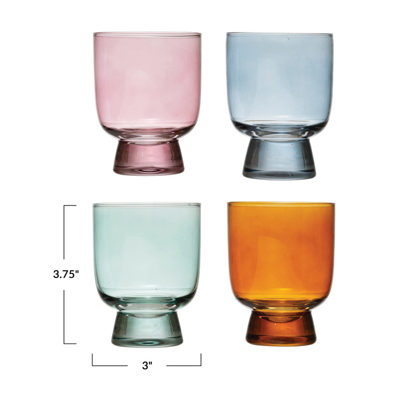 Colored Drinking Glass
