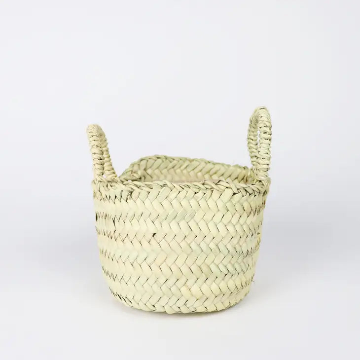 Tiny Beldi Straw Basket