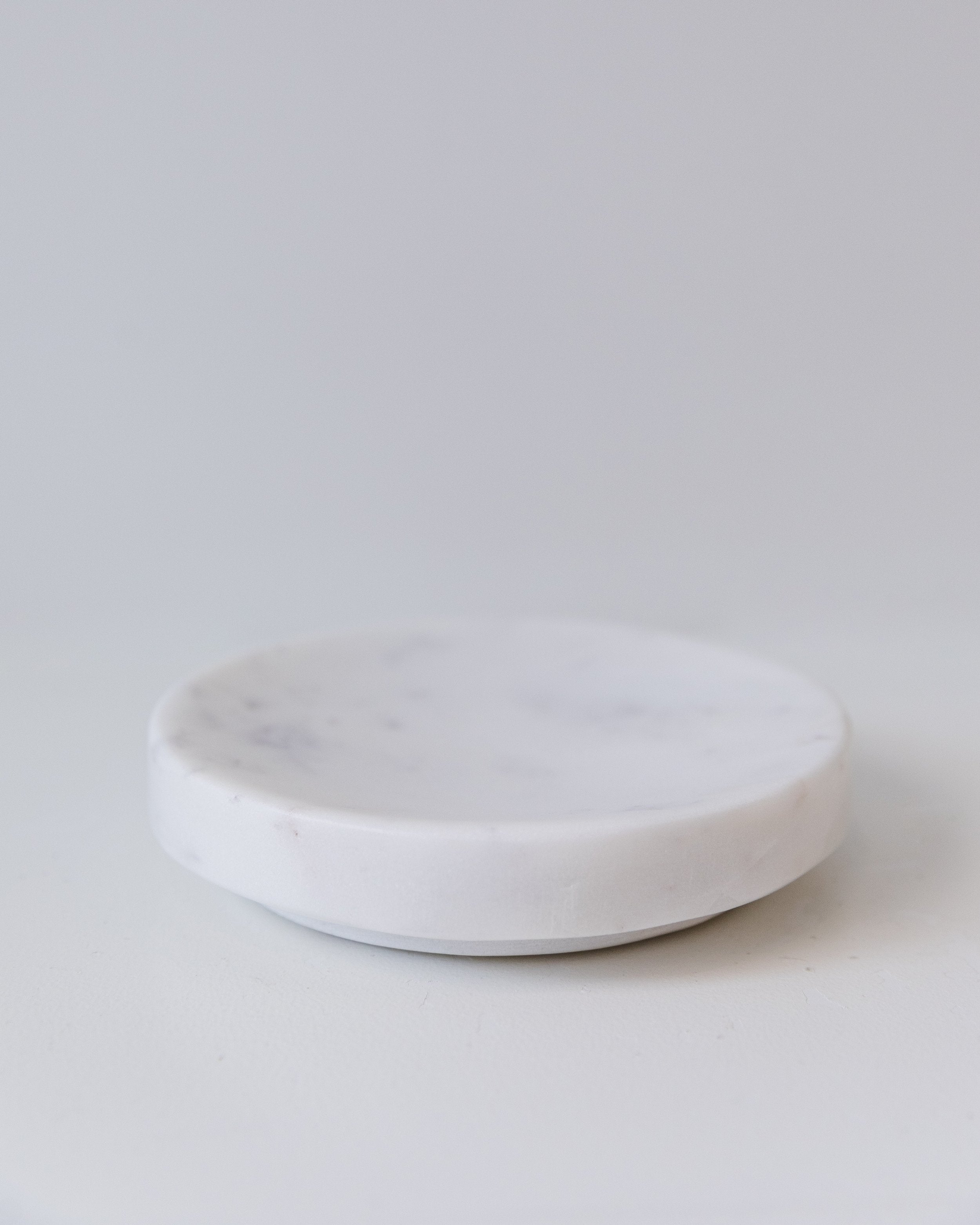 Marble Soap Dish Round