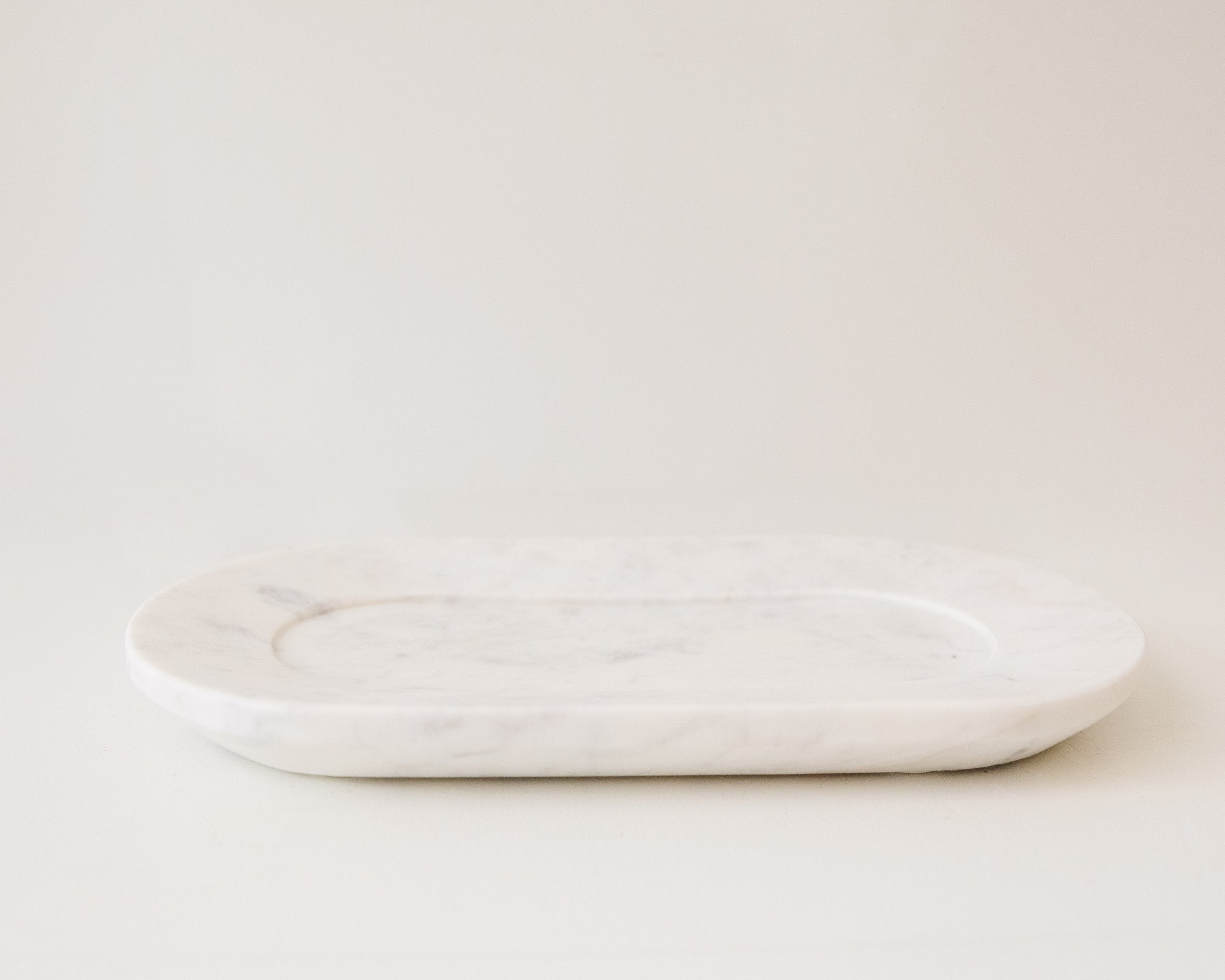 Oval Marble Tray