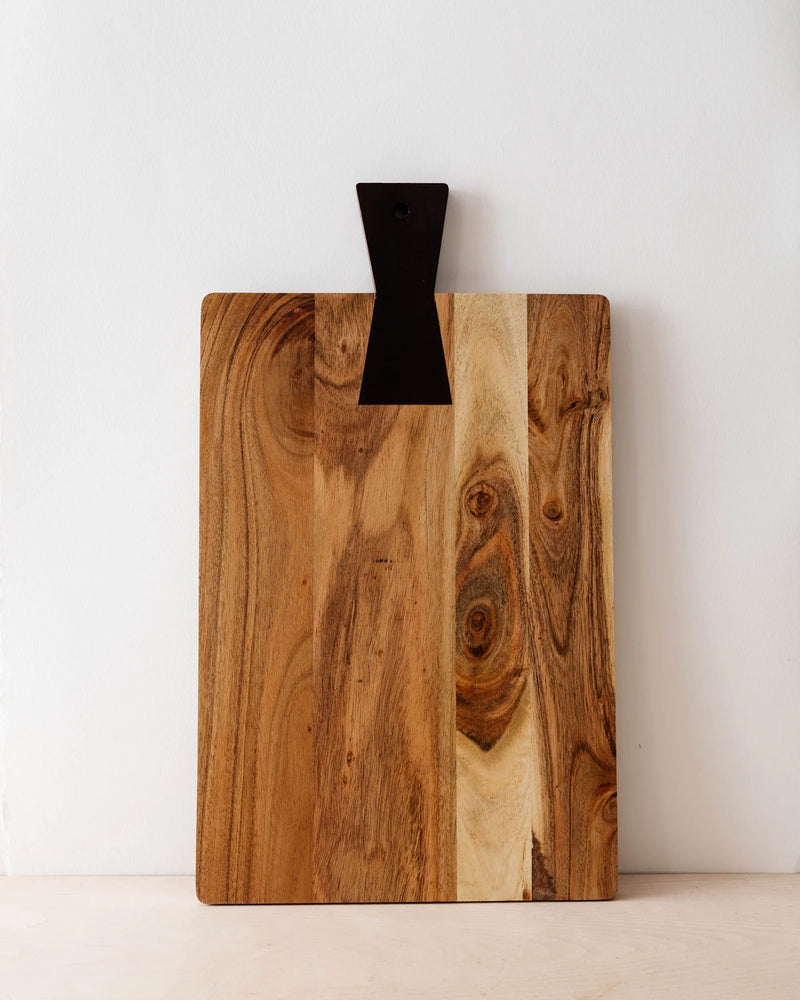Round Acacia Wood Cutting Board