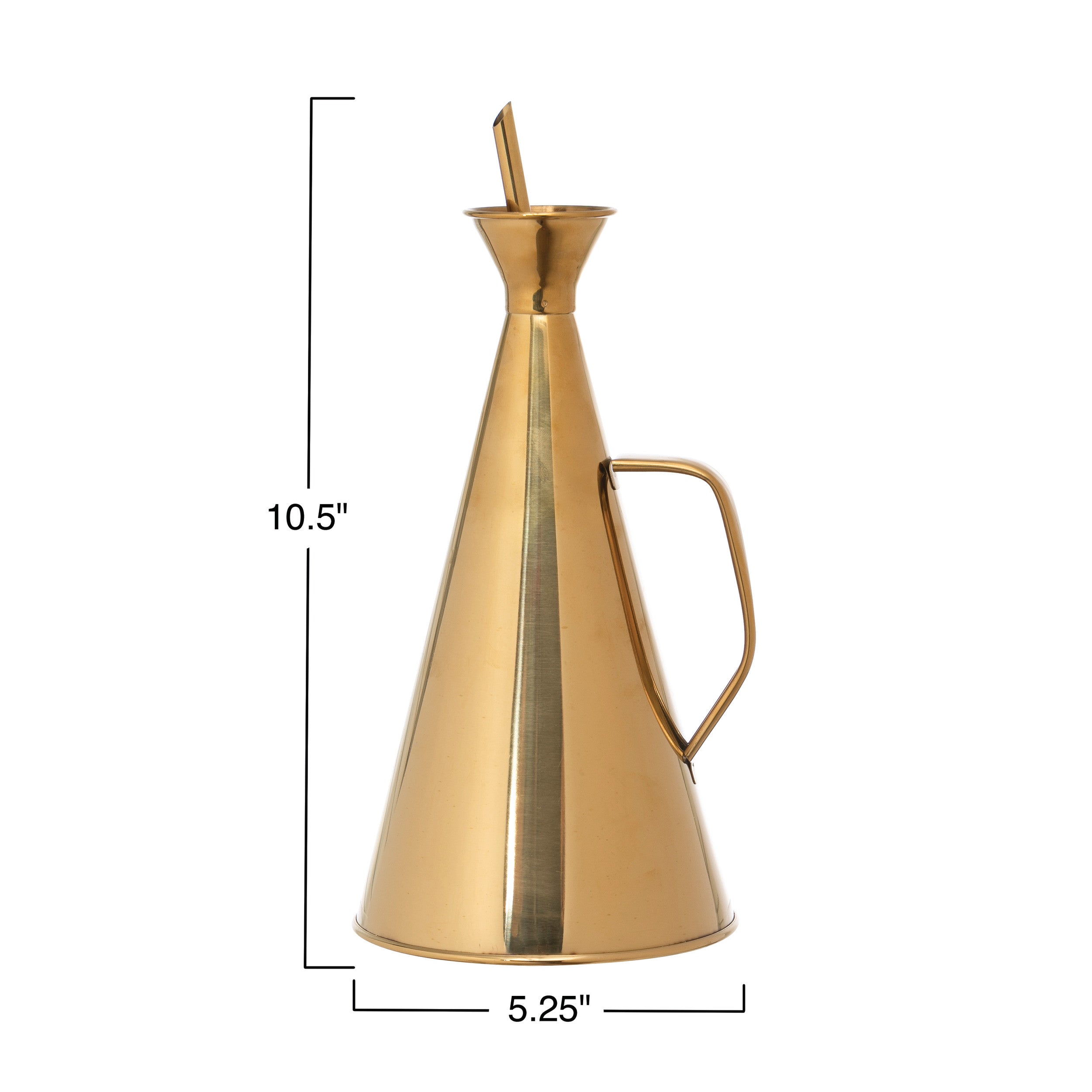 Golden Oil Cruet