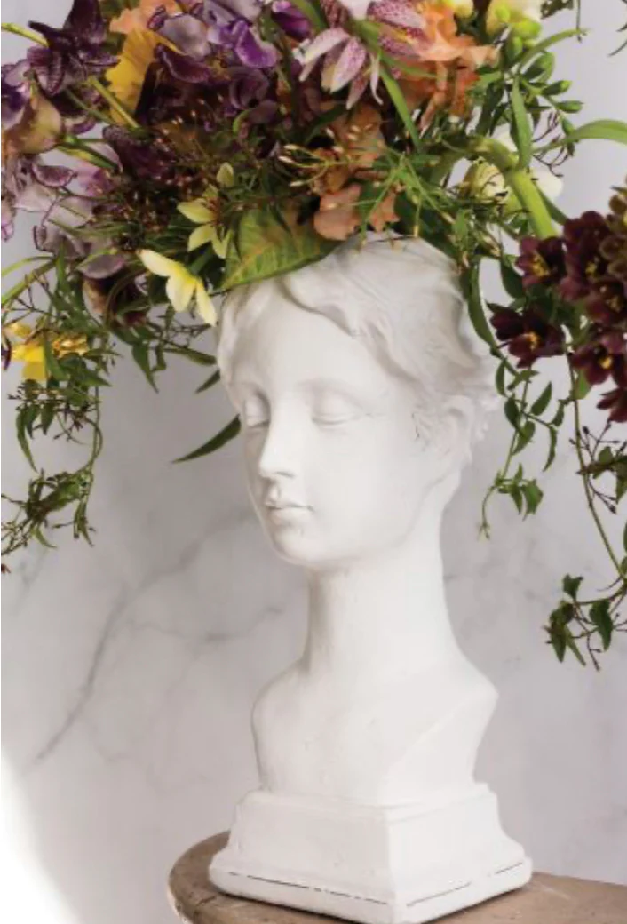 Acropolis Head Planter Vase