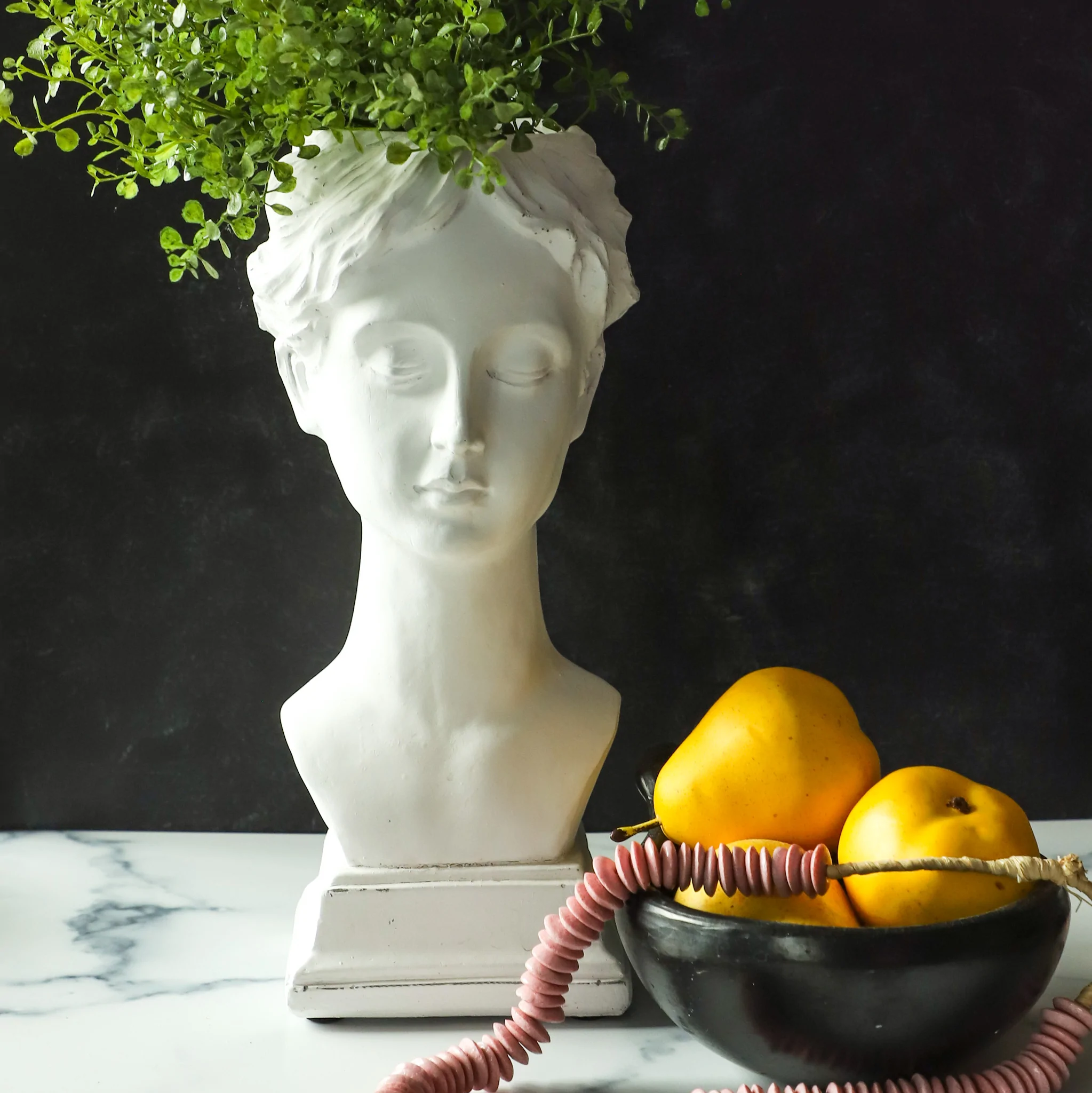 Acropolis Head Planter Vase