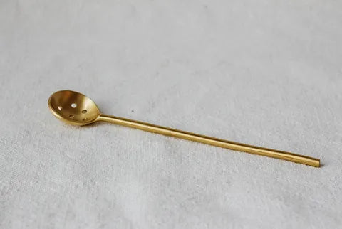 Brass Olive Spoon