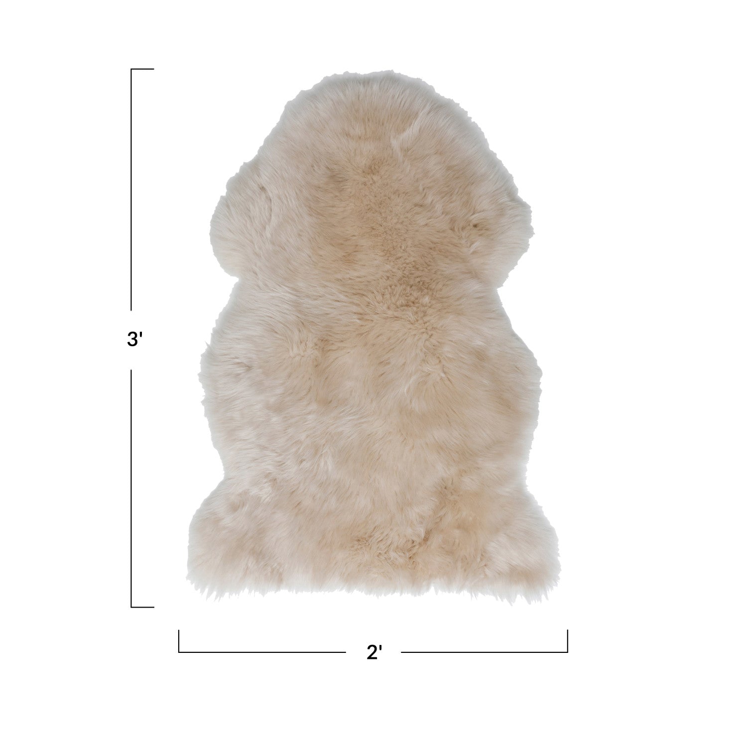 New Zealand Lamb Fur Rug