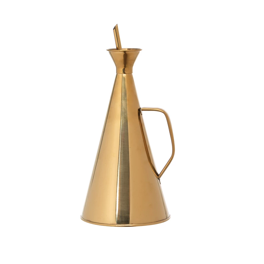 Golden Oil Cruet