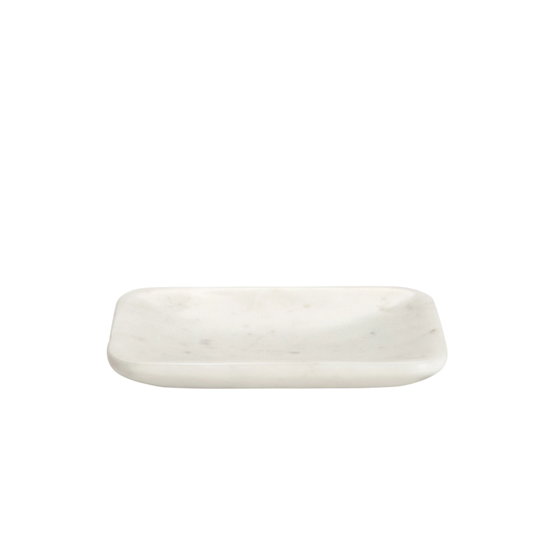 Rounded Marble Soap Dish