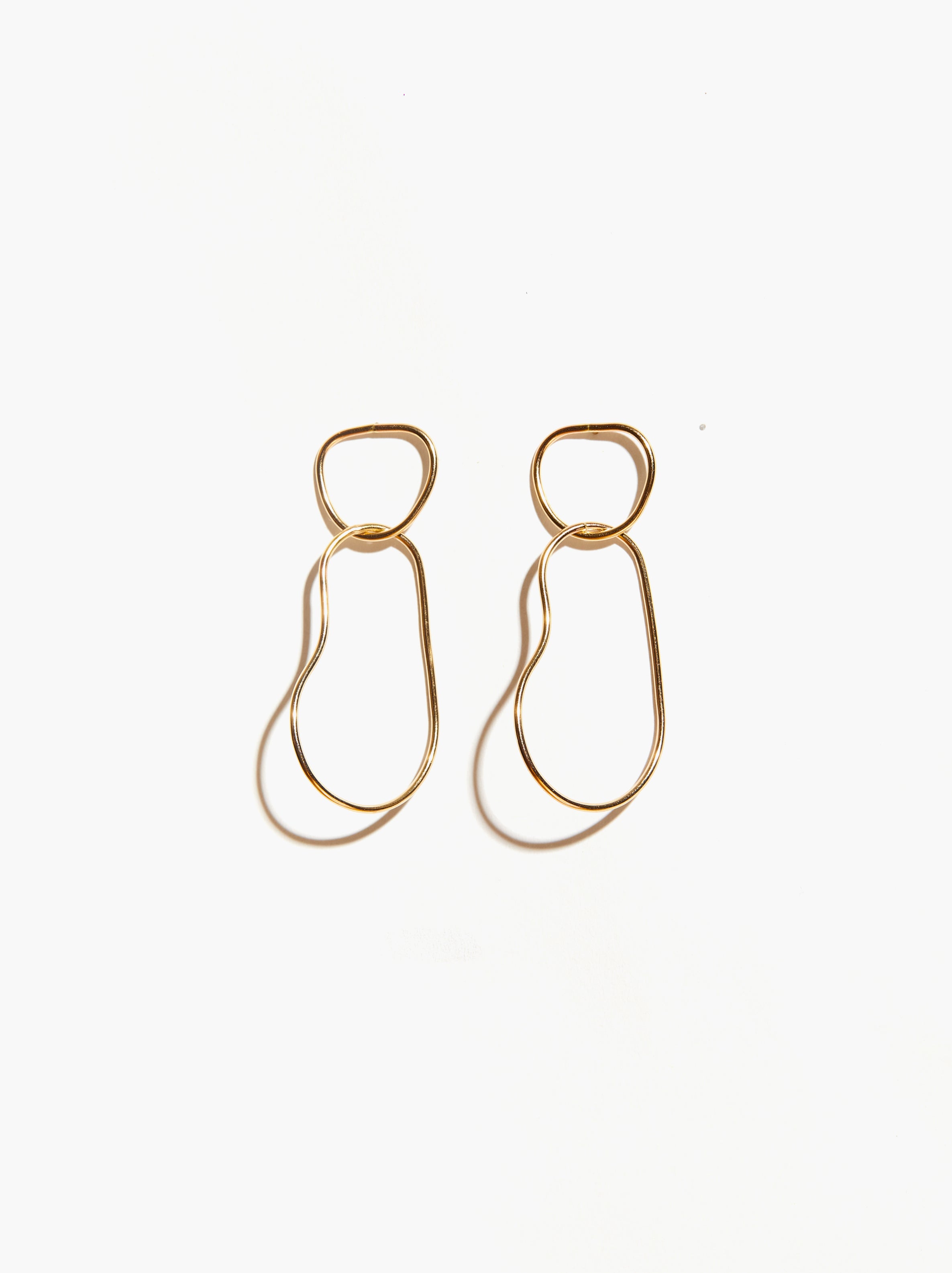 Organic Drop Earrings